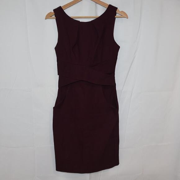 Teeze Me Body Con Purple Dress X front, Sleeveless Size 3 Women - Picture 7 of 16